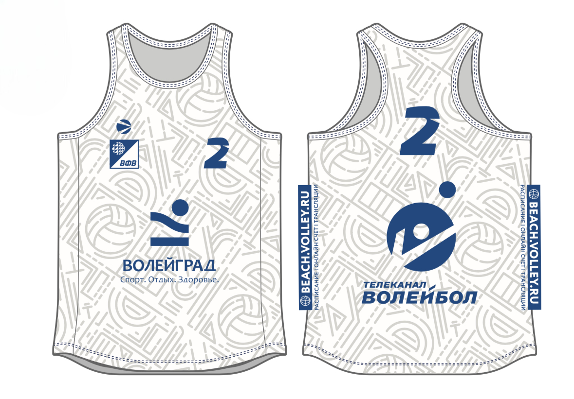 Майка игровая мужская для пляжного волейбола