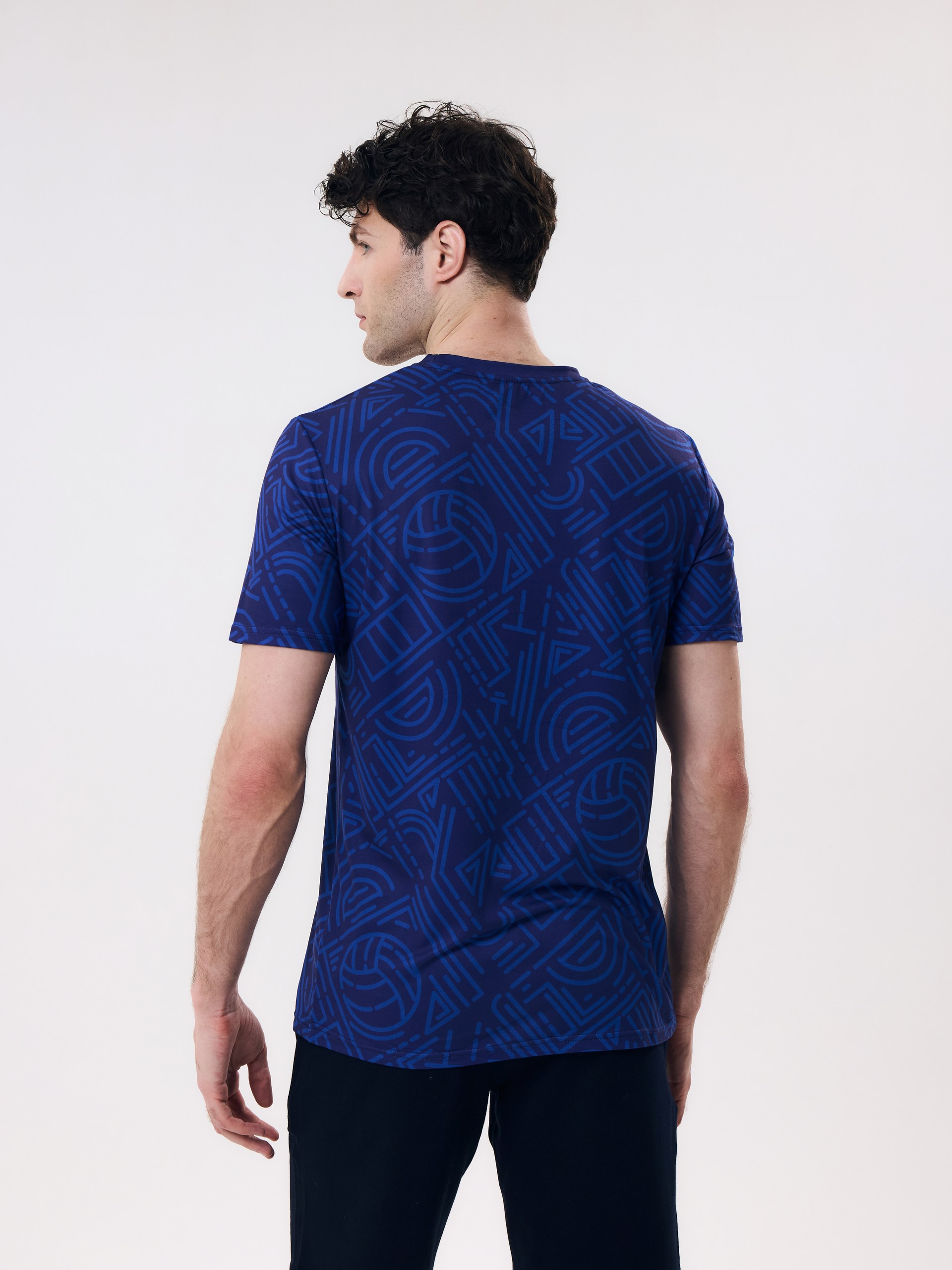 Футболка мужская Волар L (индиго) арт. 101OS