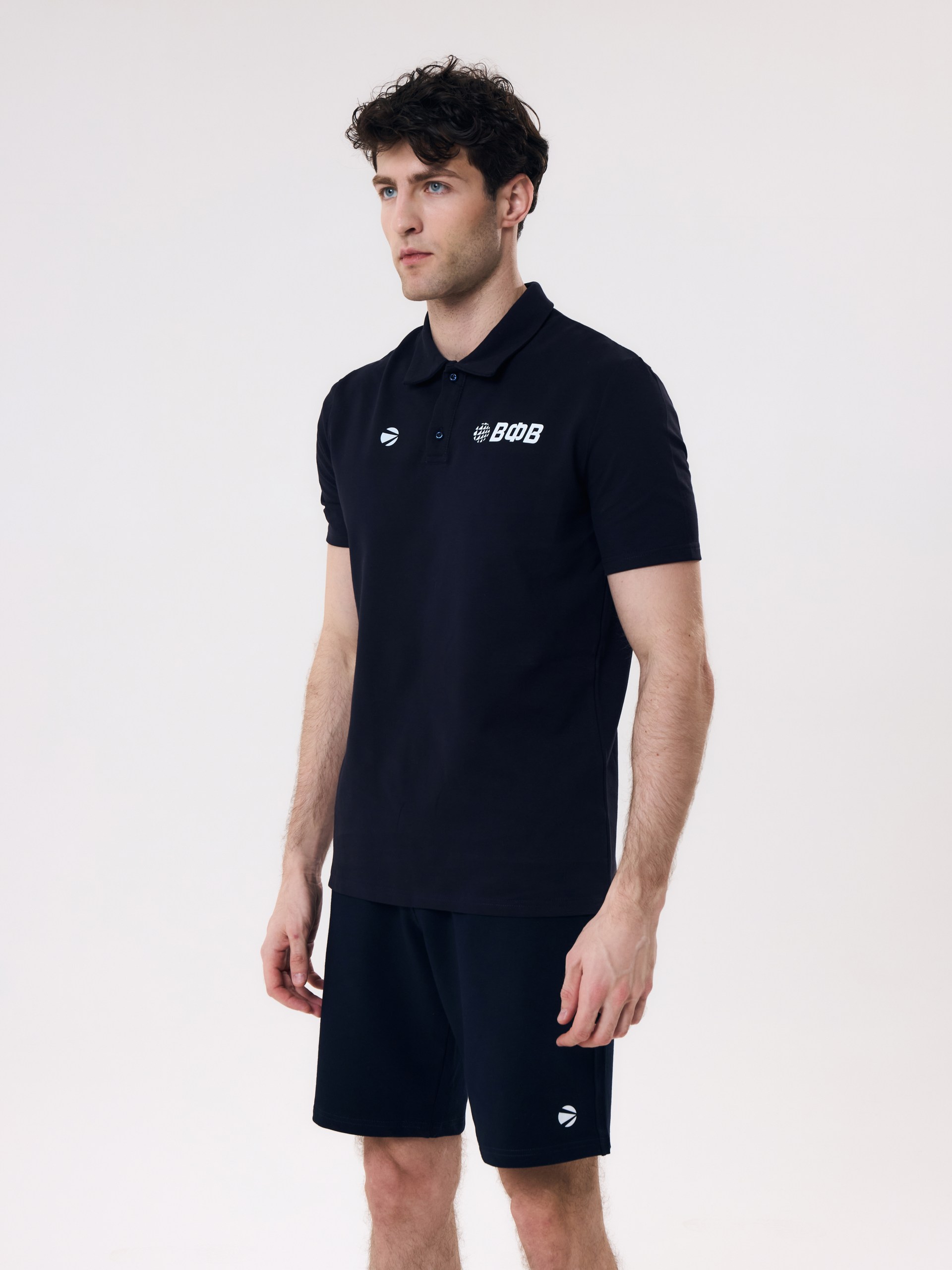 Поло мужское Волар XL (темно-синий) 178/п