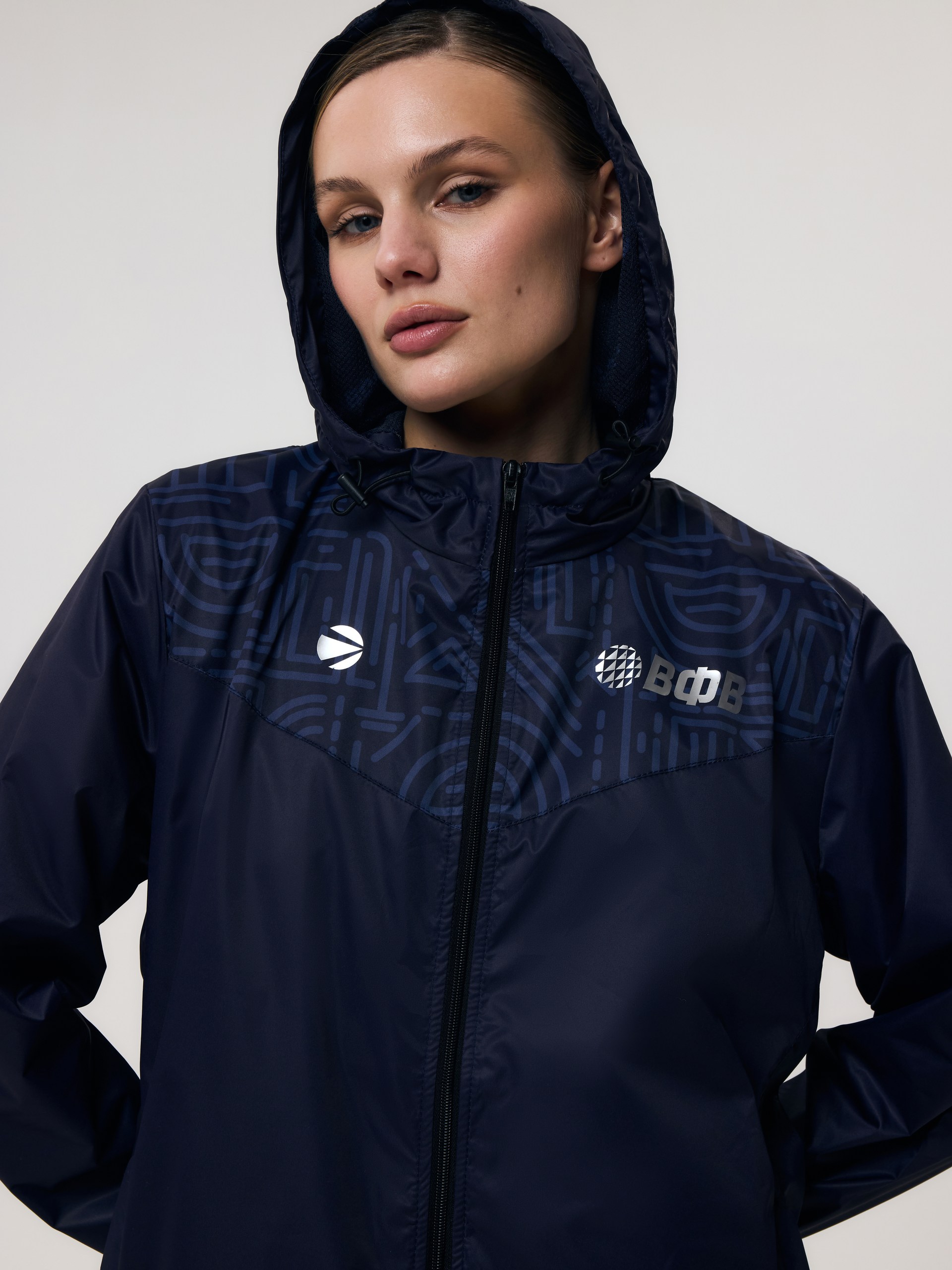 Куртка ветрозащитная женская Волар XL (тёмно-синий) арт. 810W