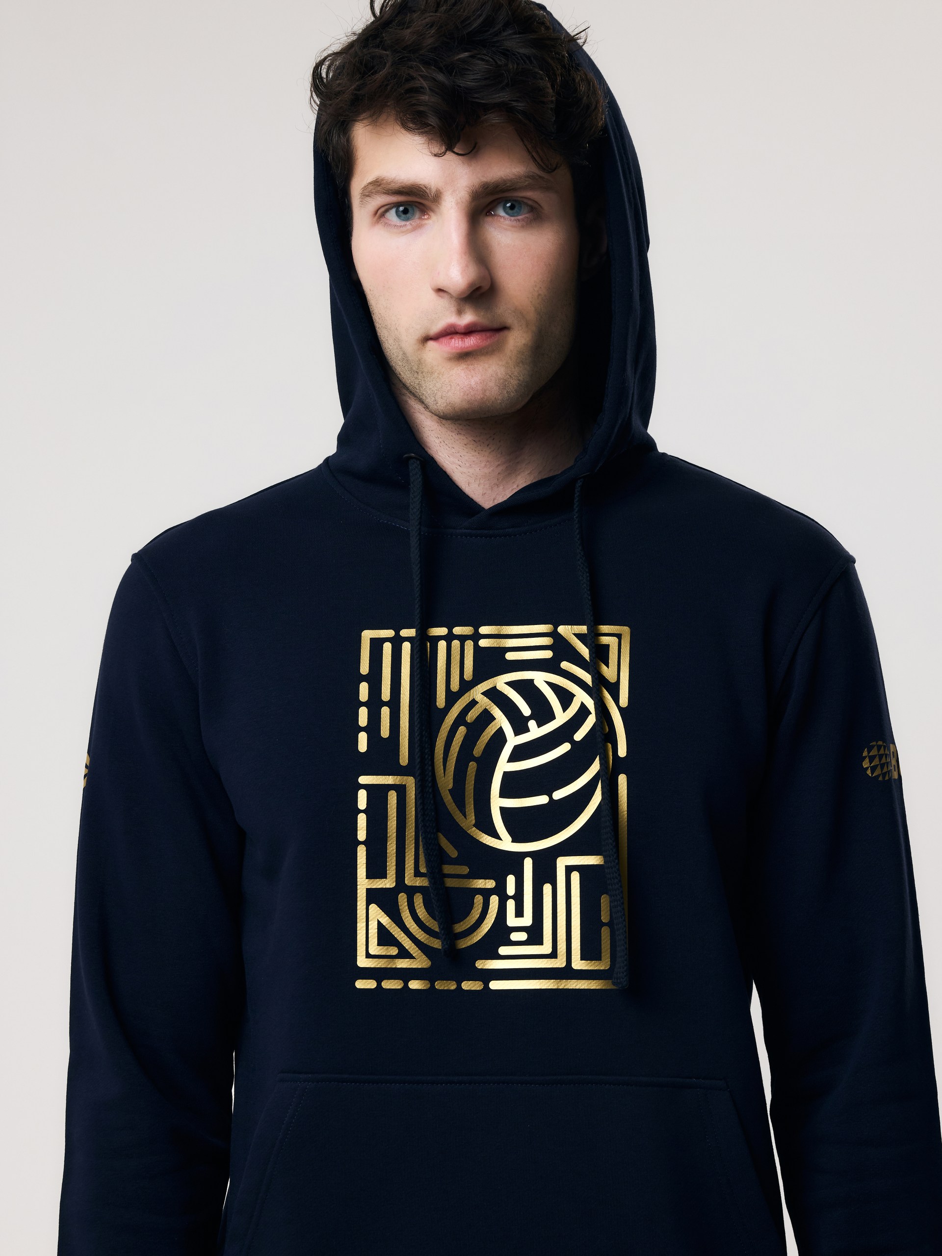 Худи мужские Волар 5XL (тёмно-синий) арт. 417