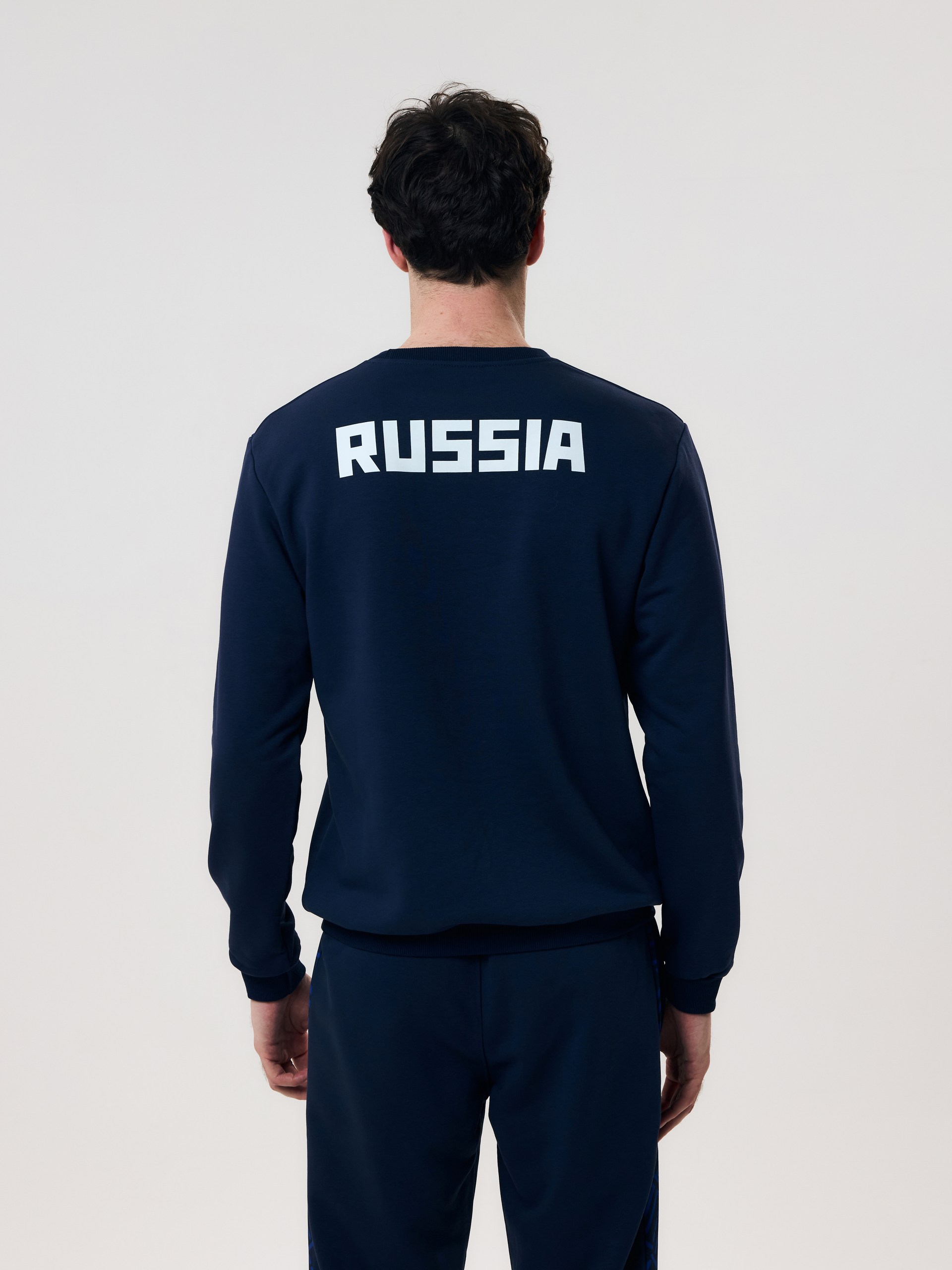 Свитшот мужской Волар 5XL (индиго) арт. 432 