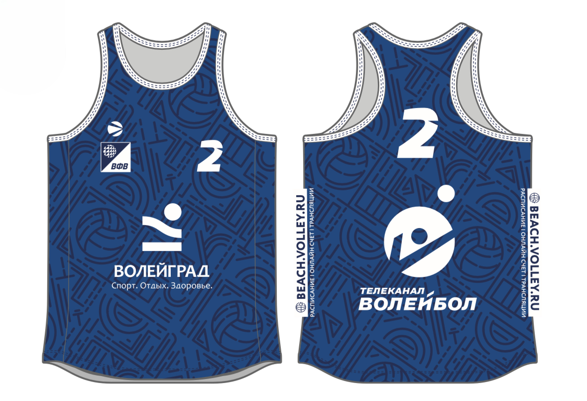 Майка игровая мужская для пляжного волейбола