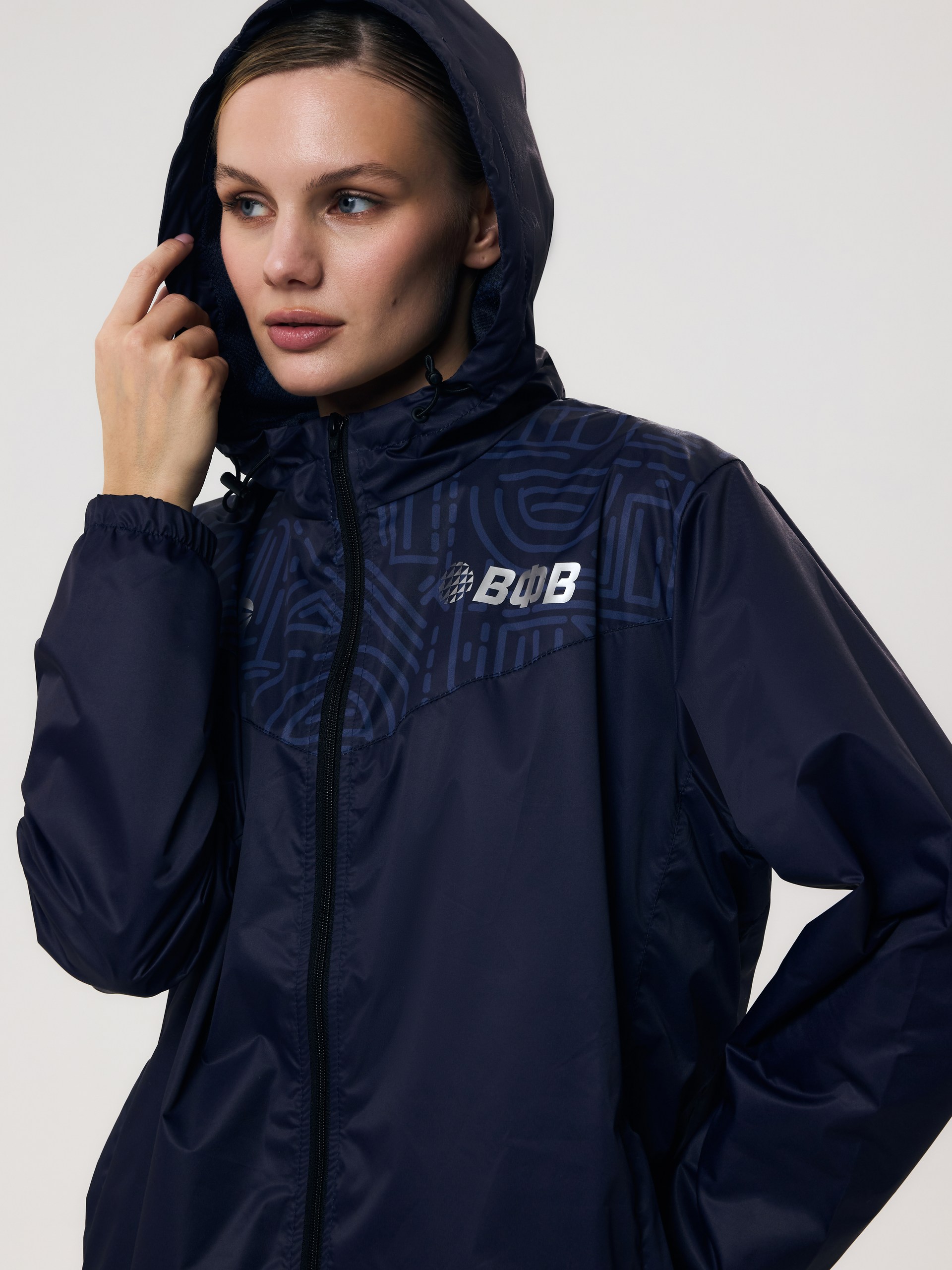Куртка ветрозащитная женская Волар XL (тёмно-синий) арт. 810W