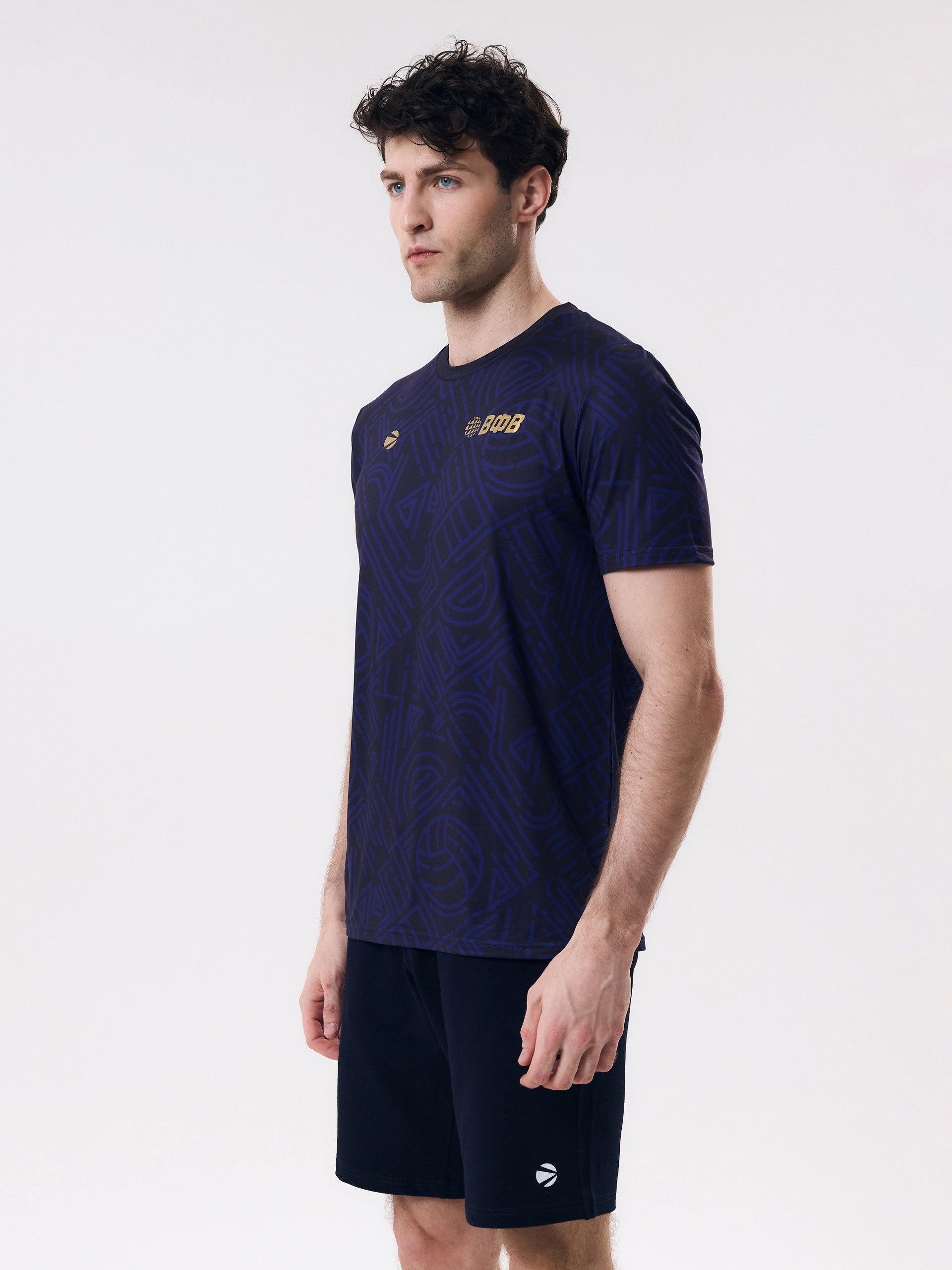 Футболка мужская Волар 5XL (тёмно-синий) арт. 101OS