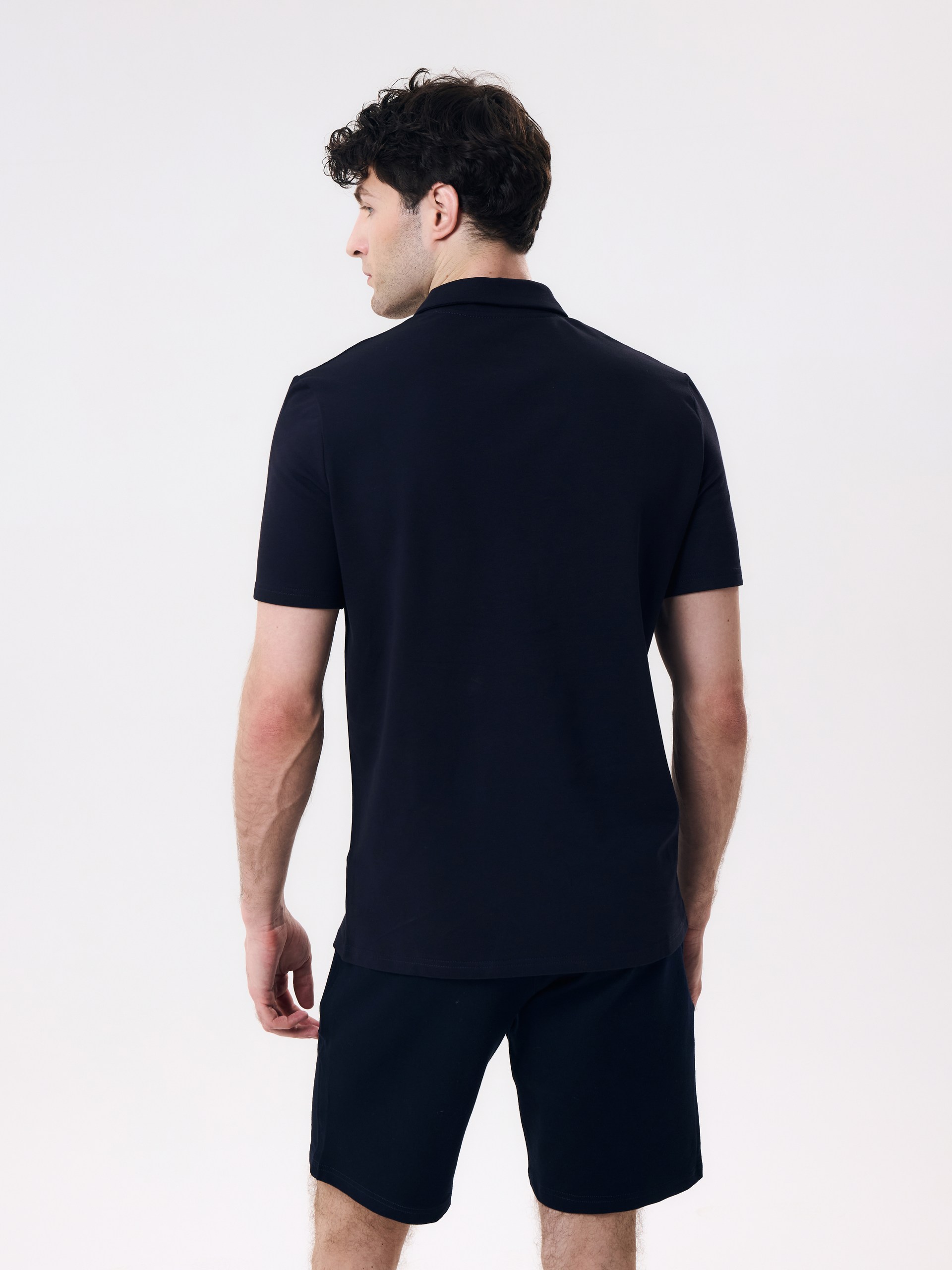 Поло мужское Волар XL (темно-синий) 178/п