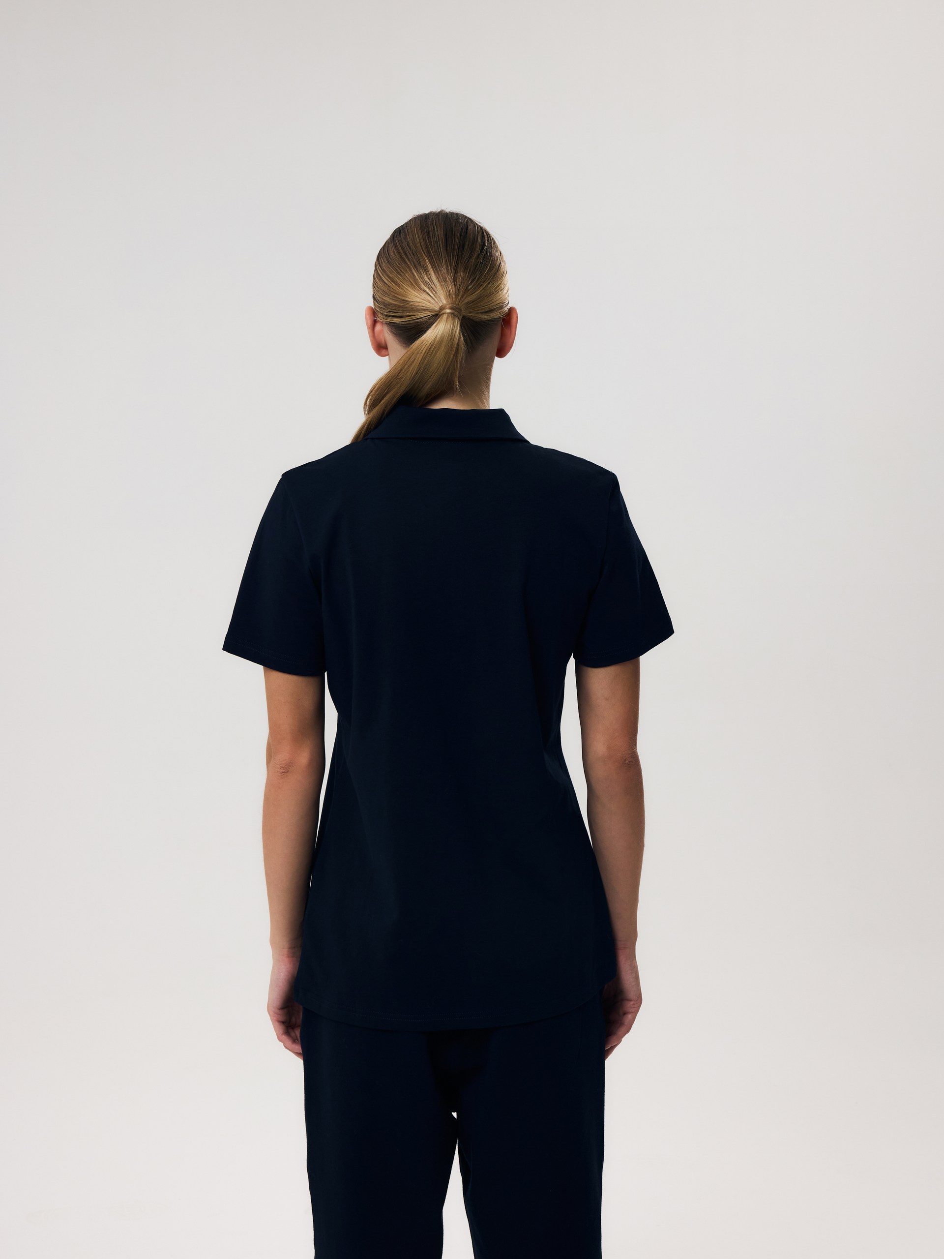 Поло женскoe Волар S (тёмно-синий) 178W/п