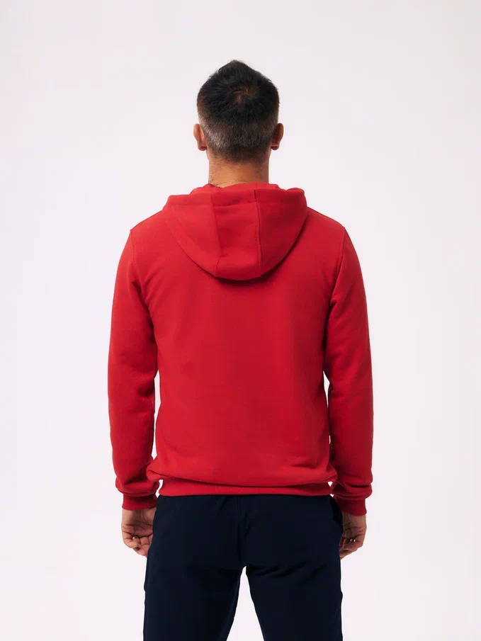 Худи мужские Волар 3XL (красный) арт. 417
