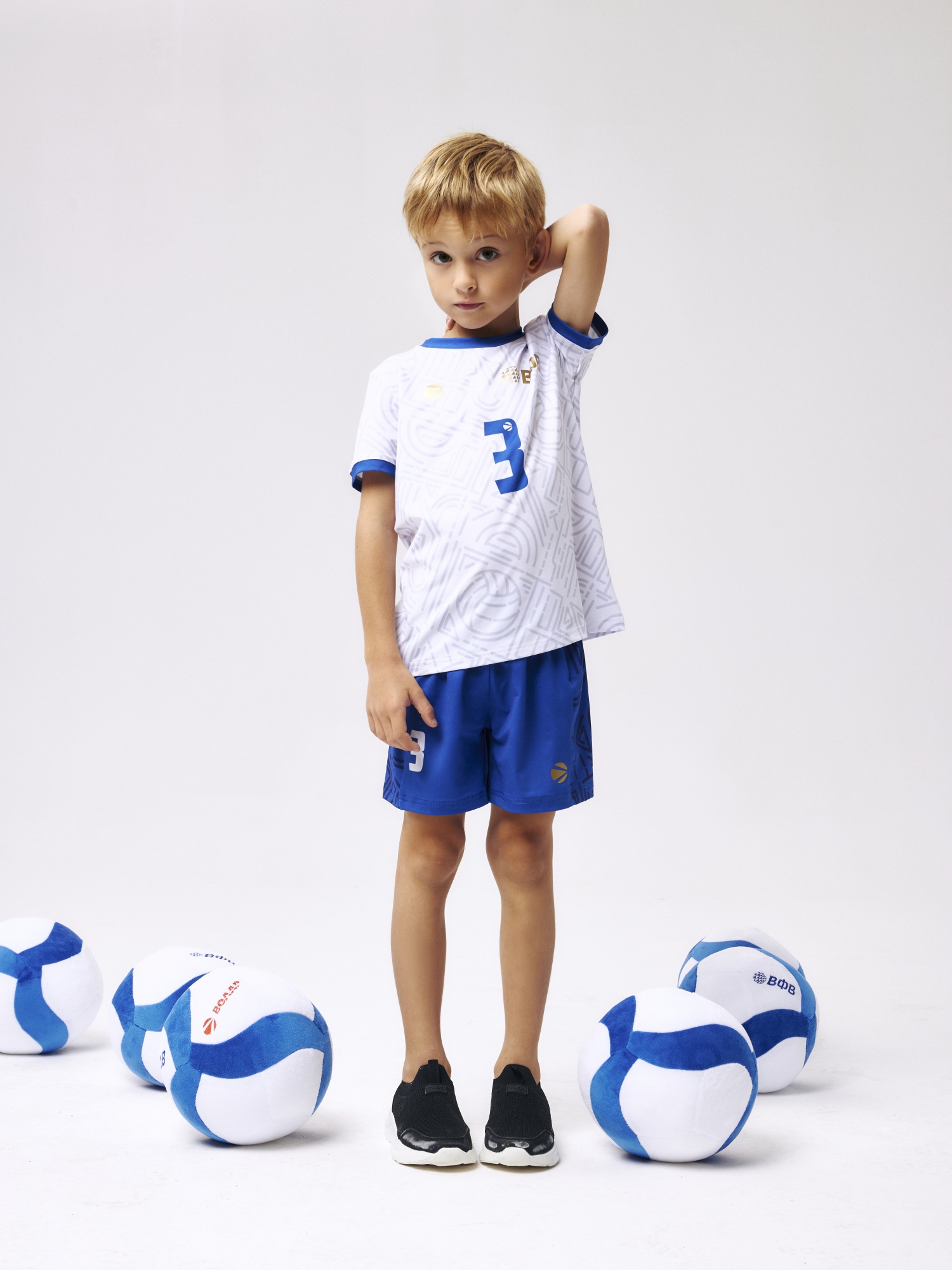 Футболка игровая для классического волейбола для мальчика