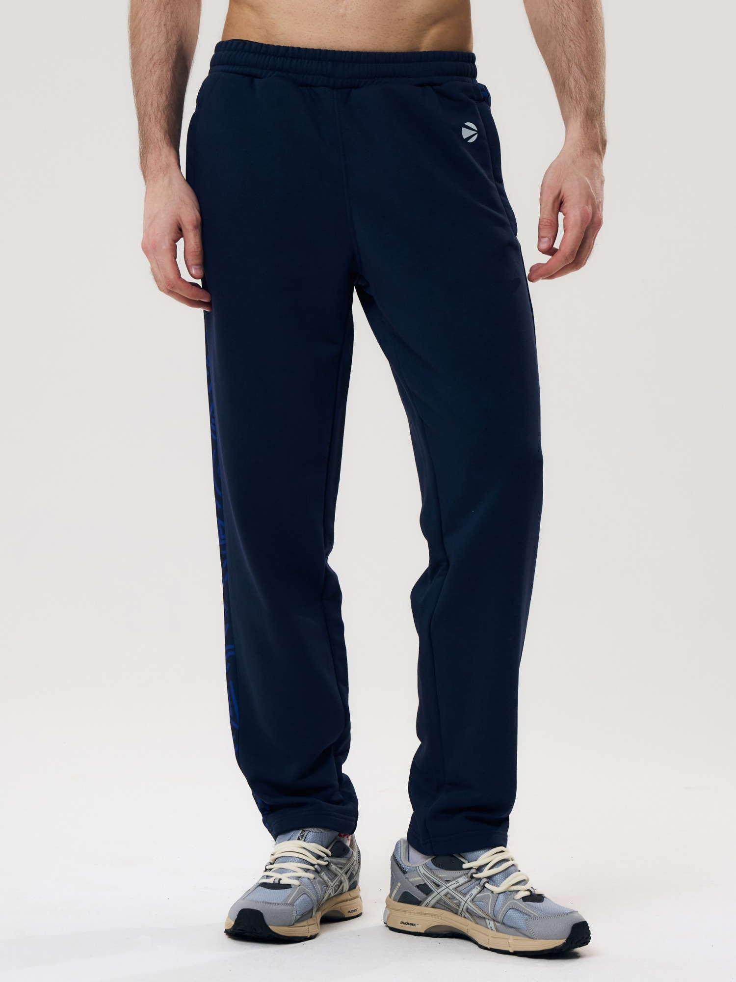 Брюки спортивные мужские с лампасами