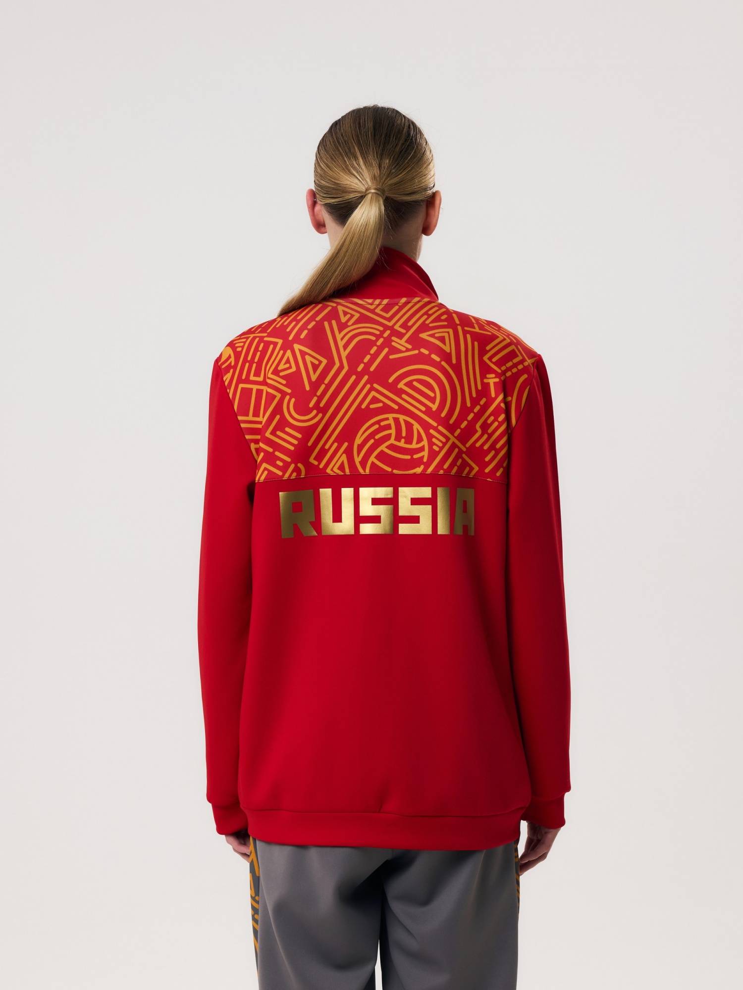 Толстовка на молнии женская от парадного костюма