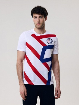 Футболка сувенирная "Кубок 1-го канала по волейболу"